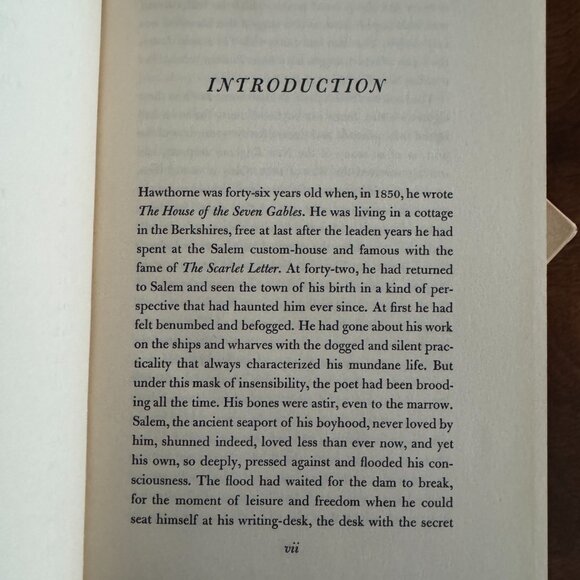 The House Of The Seven Gables By Nathaniel Hawthorne 1935 Heritage Press Book - Picture 7 of 9